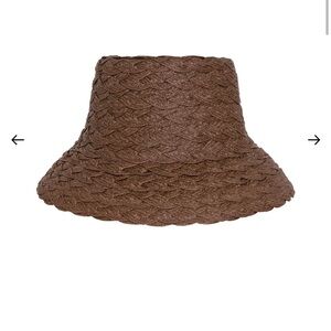 Monday Swimwear Chocolate Woven Hat